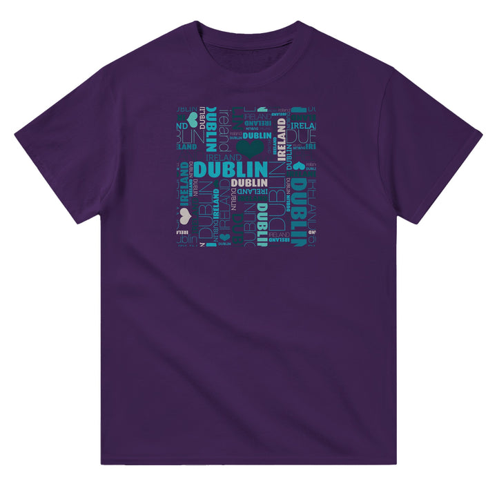 DUBLIN Unisex Thick Crew Neck T-shirt