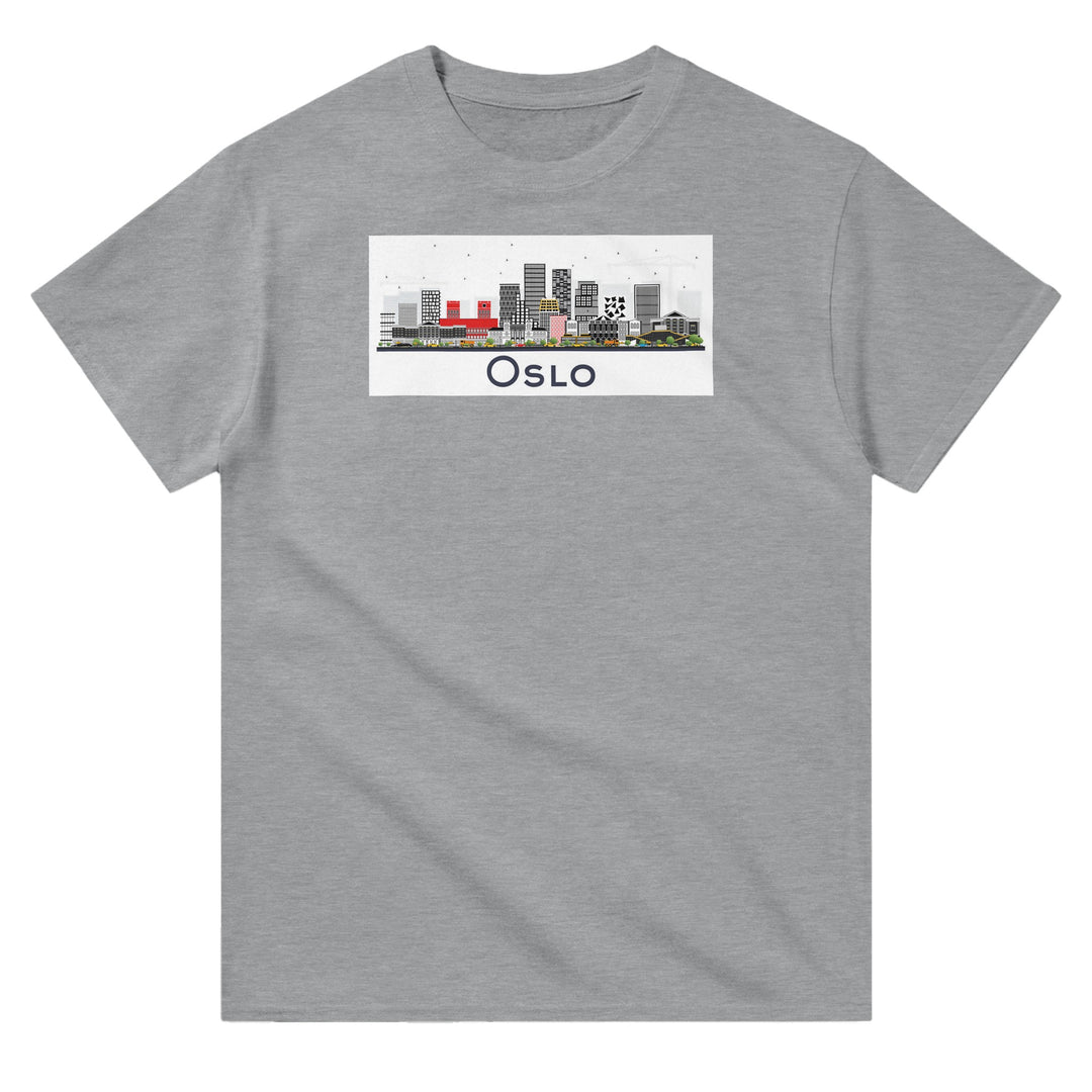 OSLO T-shirt épais unisexe à col rond