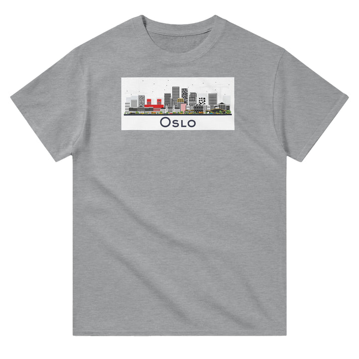 OSLO T-shirt épais unisexe à col rond