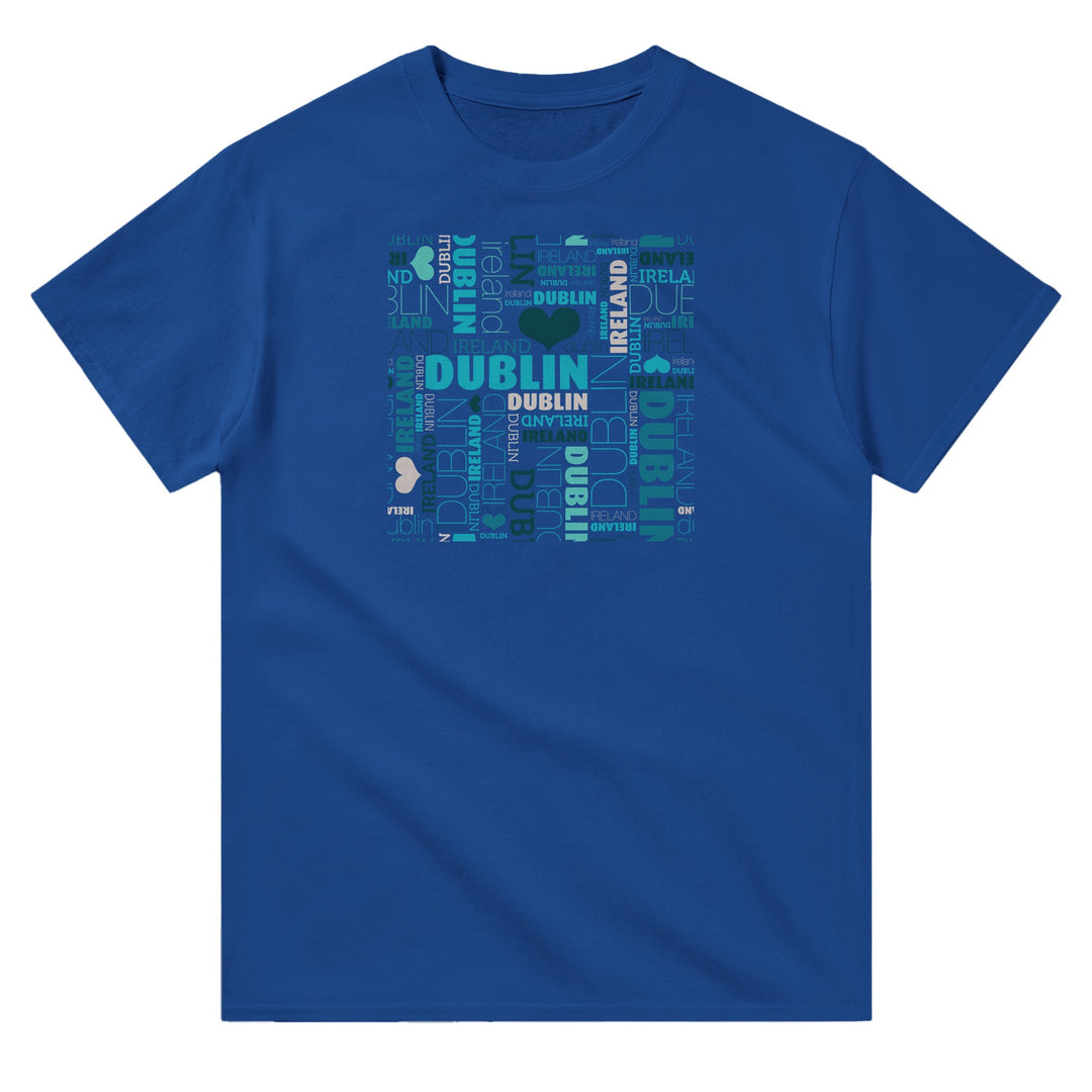 DUBLIN Unisex Thick Crew Neck T-shirt