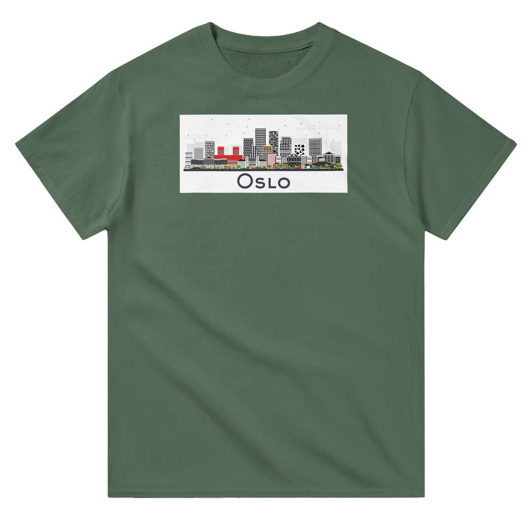 OSLO Unisex Thick Crew Neck T-shirt