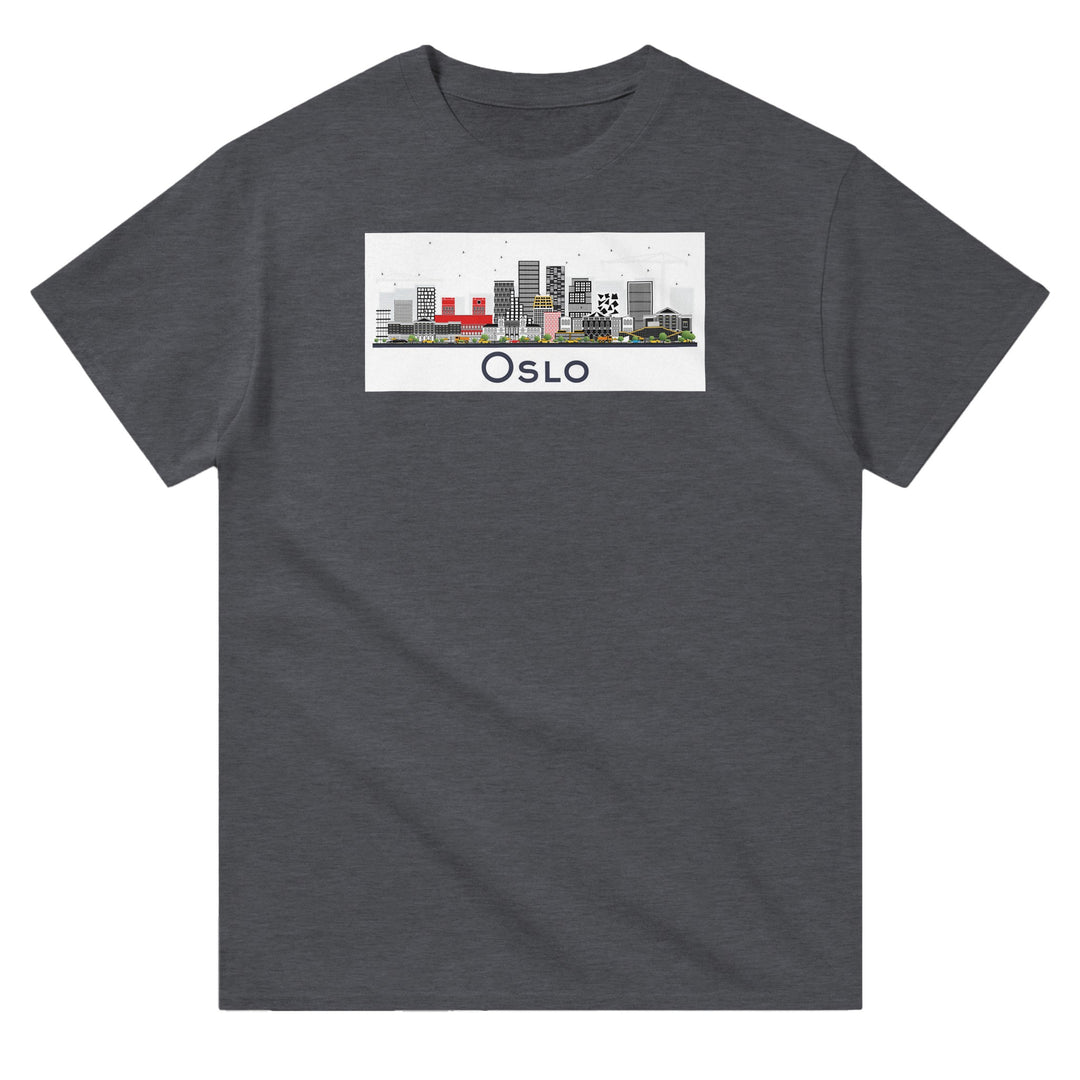 OSLO T-shirt épais unisexe à col rond