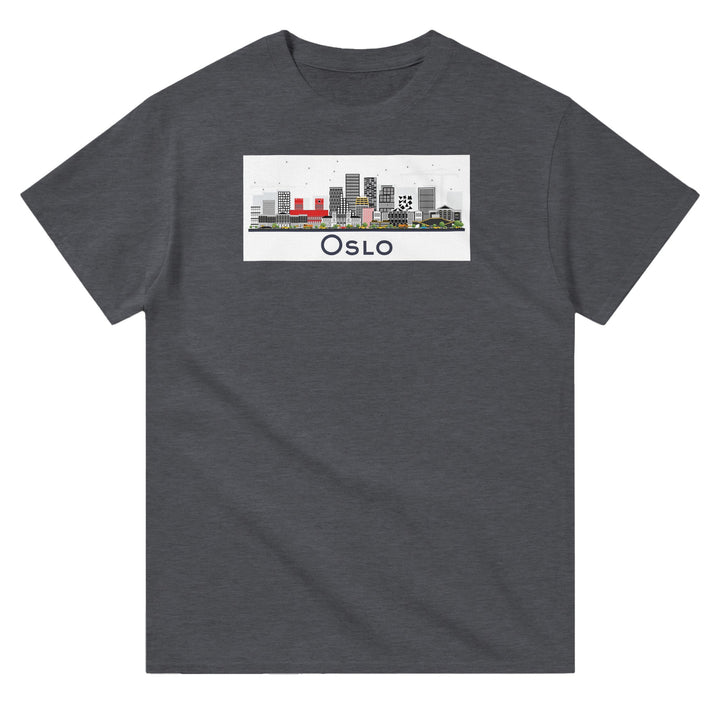 OSLO T-shirt épais unisexe à col rond