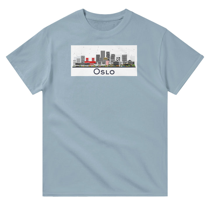 OSLO T-shirt épais unisexe à col rond