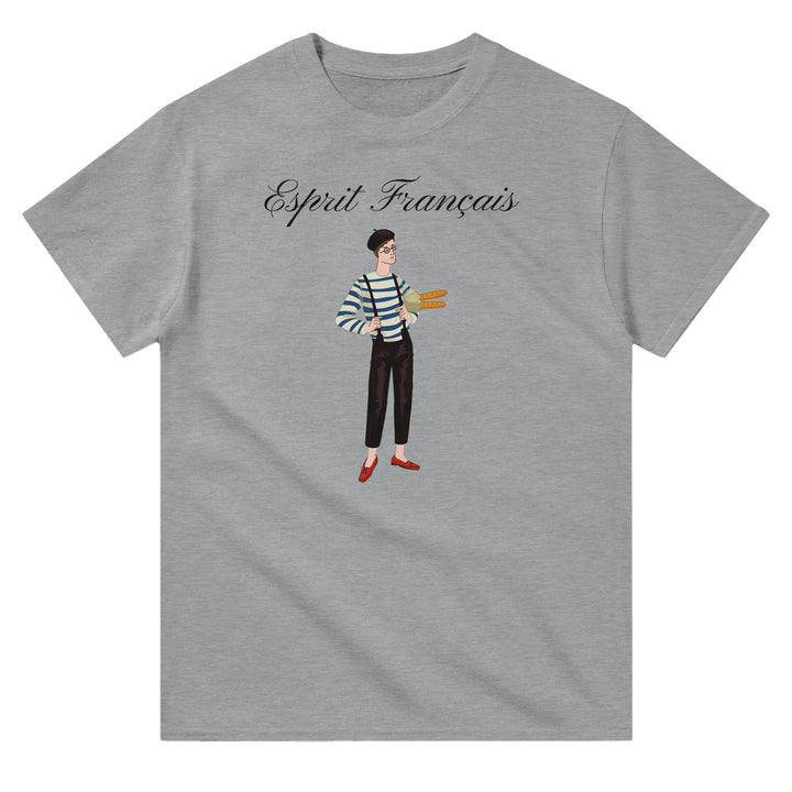 FRANCE Thick Unisex Crew Neck T-shirt