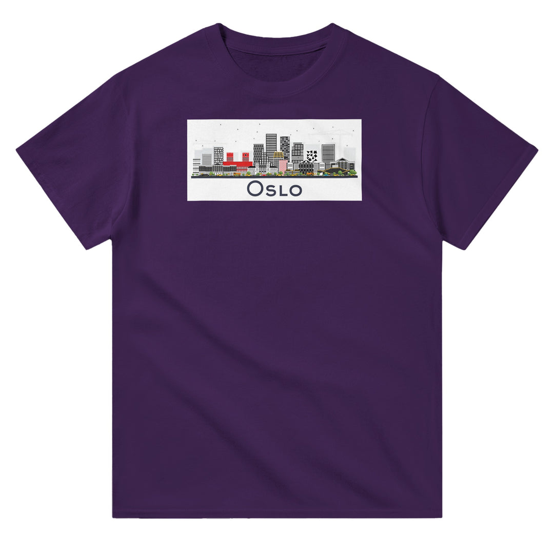 OSLO T-shirt épais unisexe à col rond