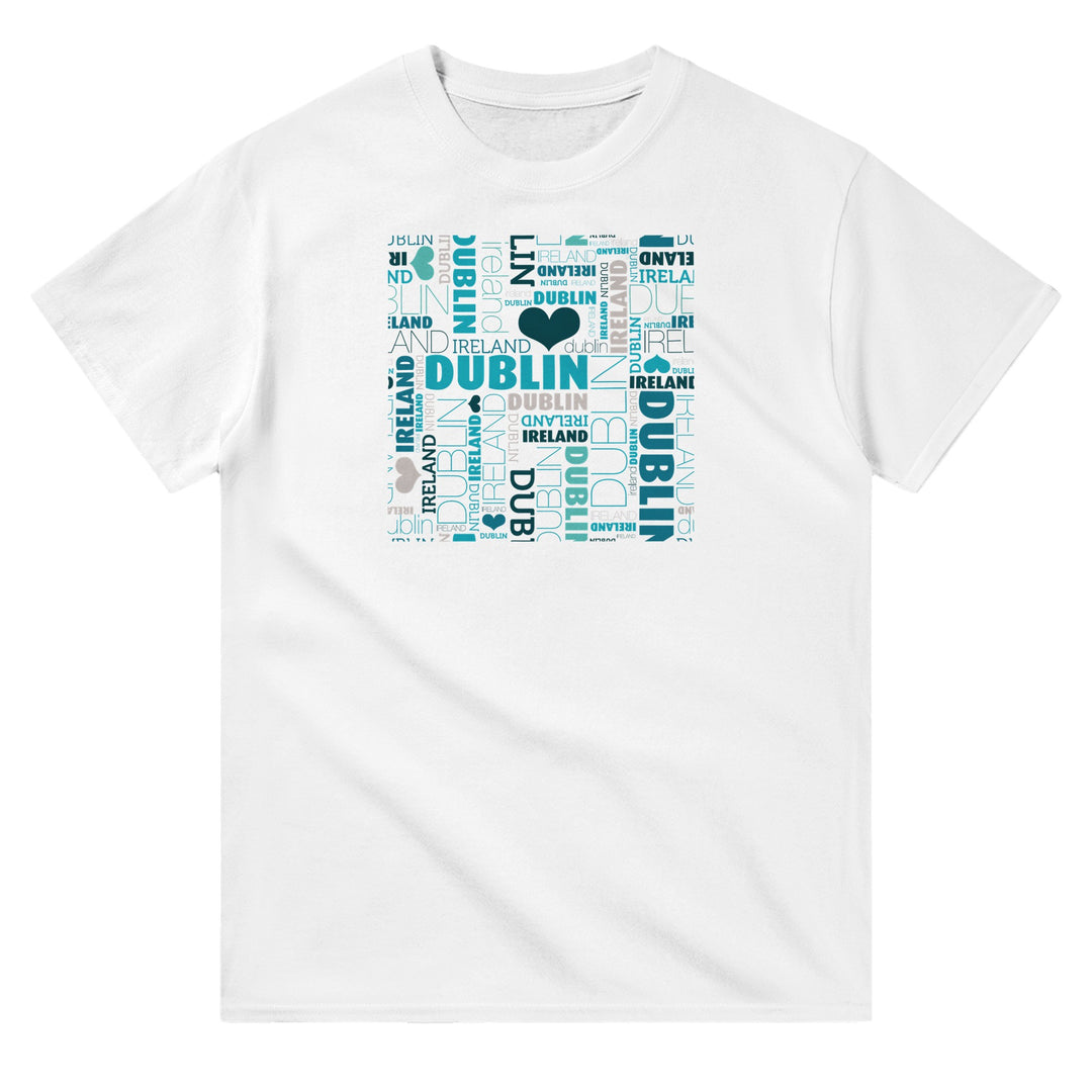 DUBLIN Unisex Thick Crew Neck T-shirt