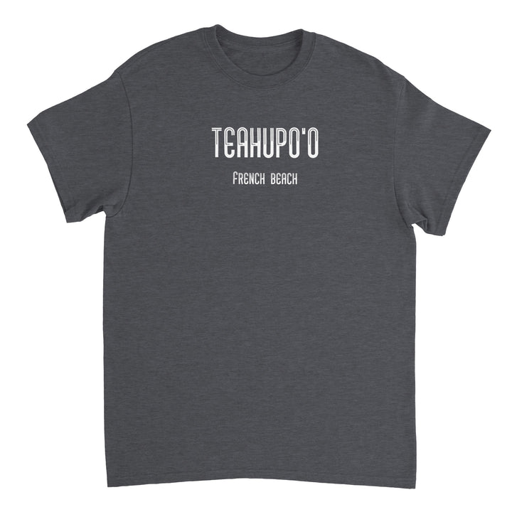 TEAHUPO'O Unisex Thick Crew Neck T-shirt