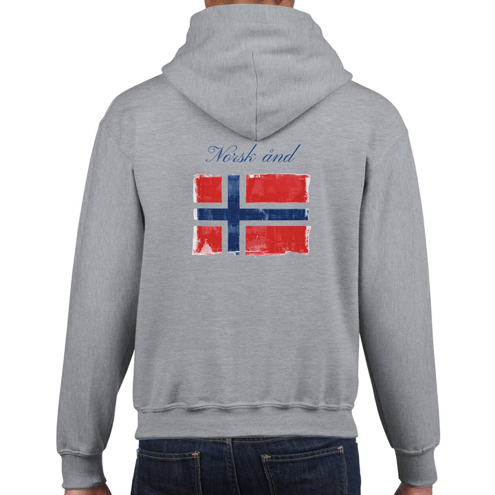 Classic children's hoodie NORWAY