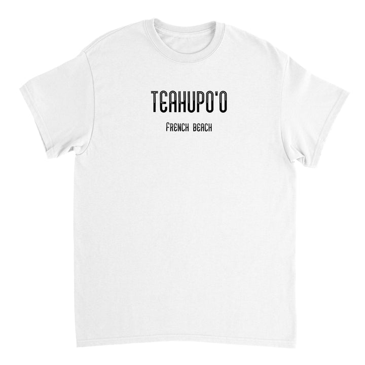 TEAHUPO'O Unisex Thick Crew Neck T-shirt