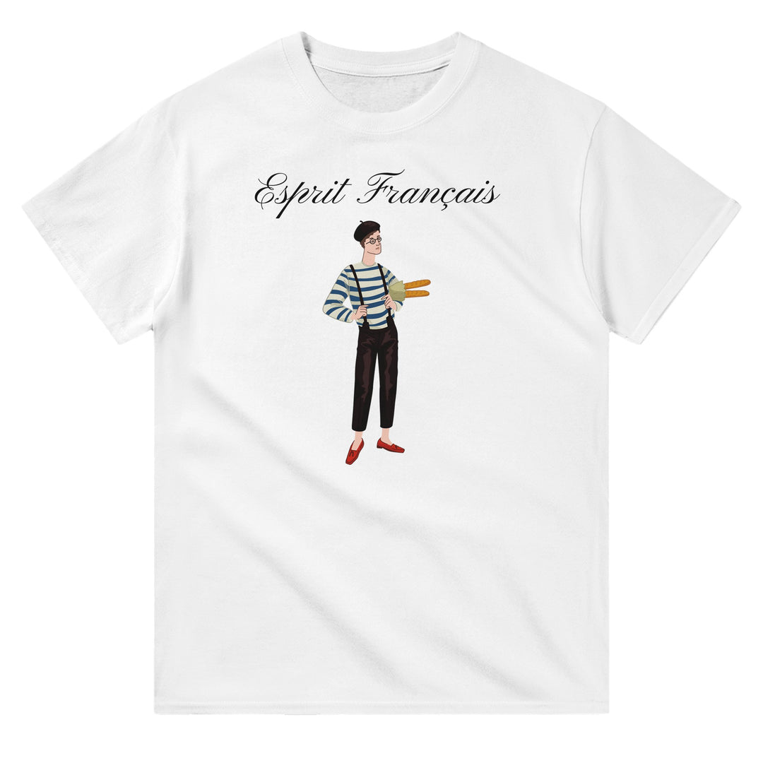 FRANCE Thick Unisex Crew Neck T-shirt