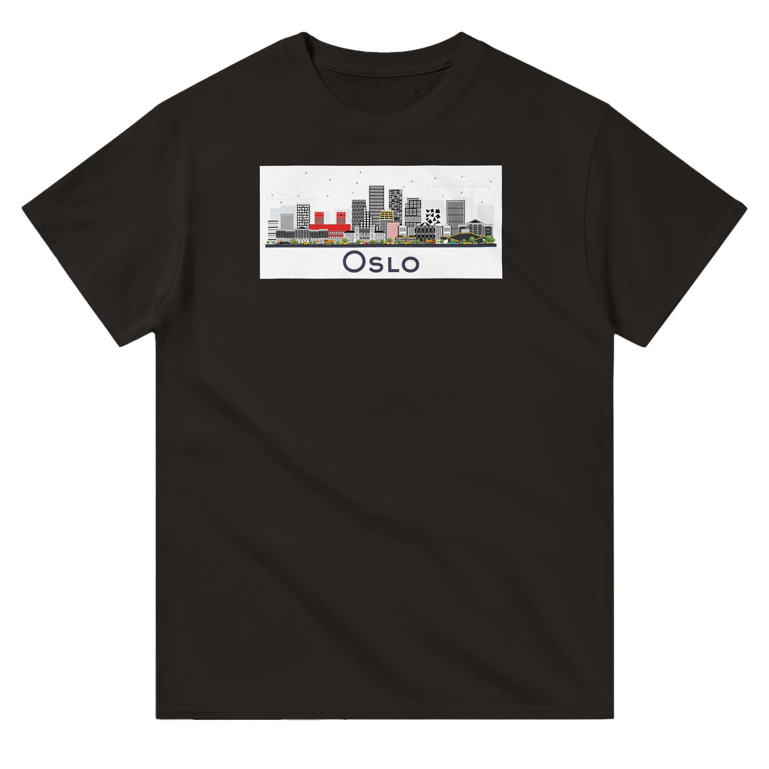 OSLO T-shirt épais unisexe à col rond