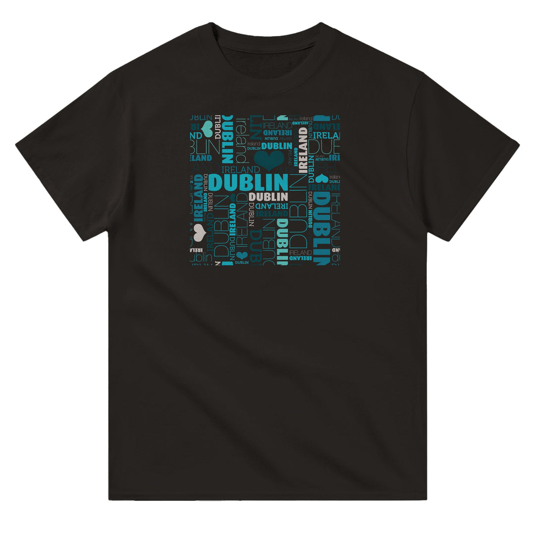 DUBLIN Unisex Thick Crew Neck T-shirt