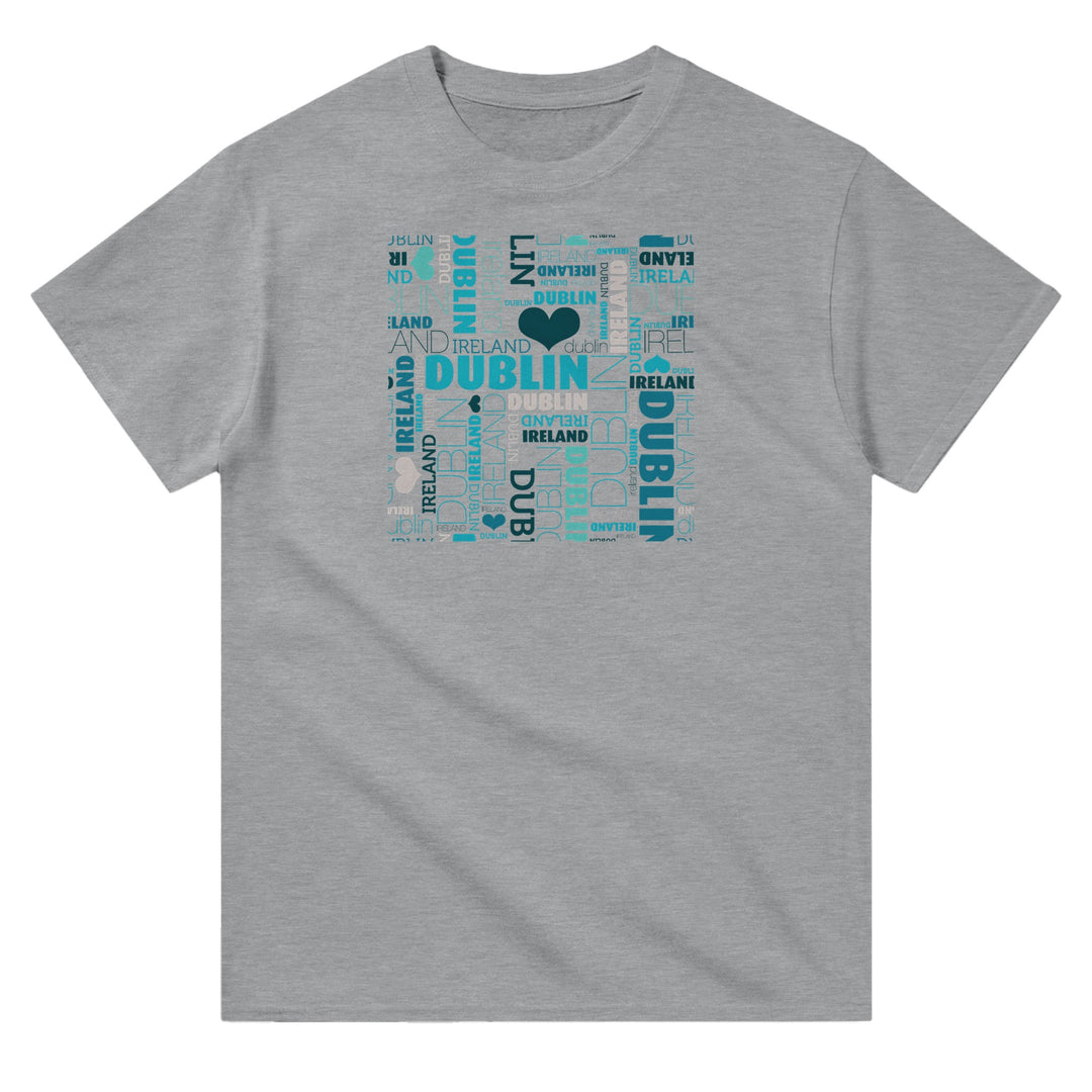 DUBLIN Unisex Thick Crew Neck T-shirt